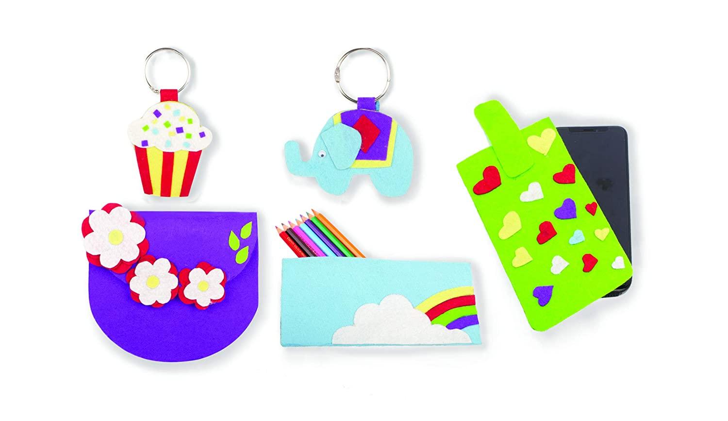 Funskool Handycrafts Felt Craft - DIY Art & Craft Kits for Ages 5+